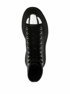 ALEXANDER MCQUEEN - Tread Slick Leather Ankle Boots