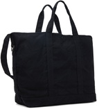 Comme des Garçons Homme Black Embroidered Tote