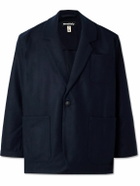 Monitaly - Wool-Blend Suit Jacket - Blue