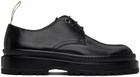 JACQUEMUS Black Les Classiques 'Les derbies Pavane' Derbys