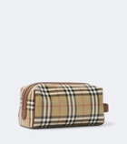 Burberry Burberry Check canvas toiletry bag