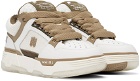 AMIRI White & Brown MA-1 Sneakers