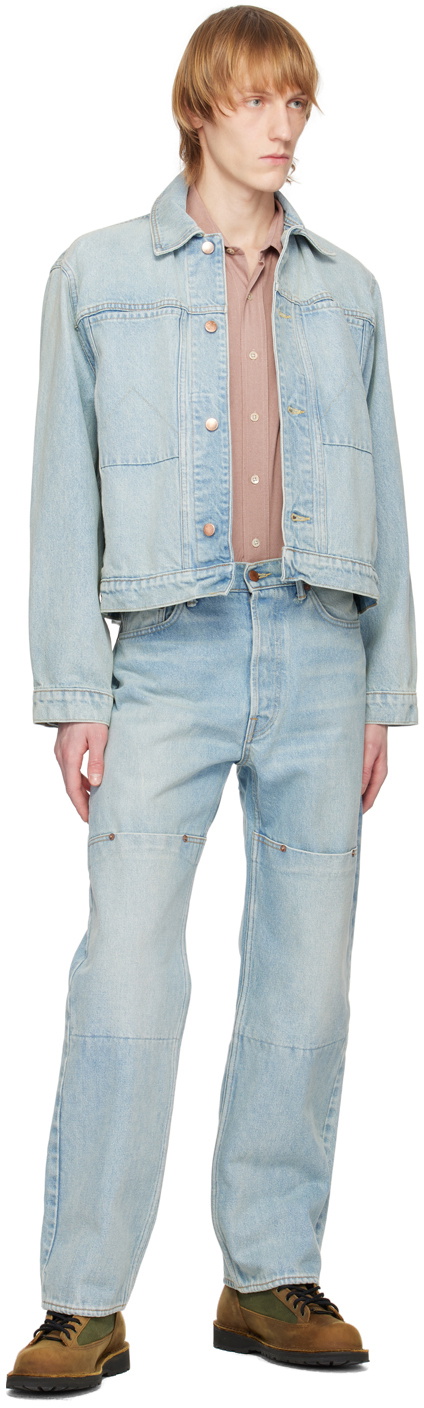 CARSON WACH Blue 'The Original 333' Jeans