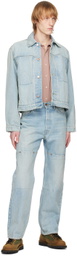 CARSON WACH Blue 'The Original 333' Jeans