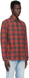 RRL Red Plaid Work Shirt