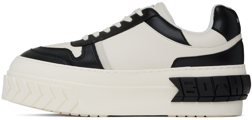 both White & Black Tyres Sneakers