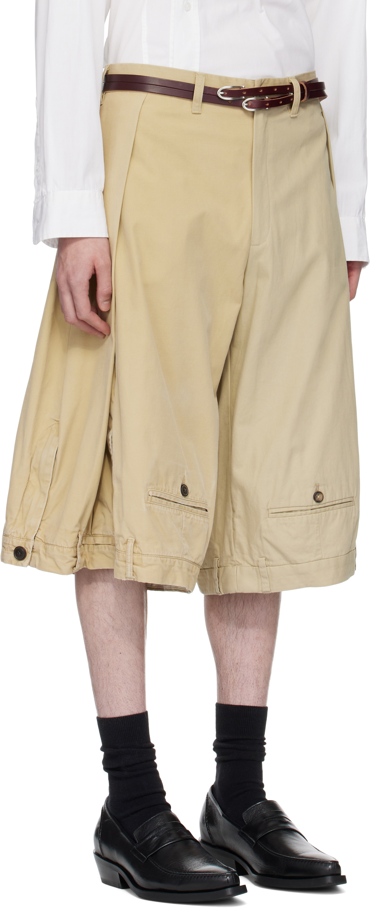 HODAKOVA SSENSE Exclusive Upside Down Wide Shorts