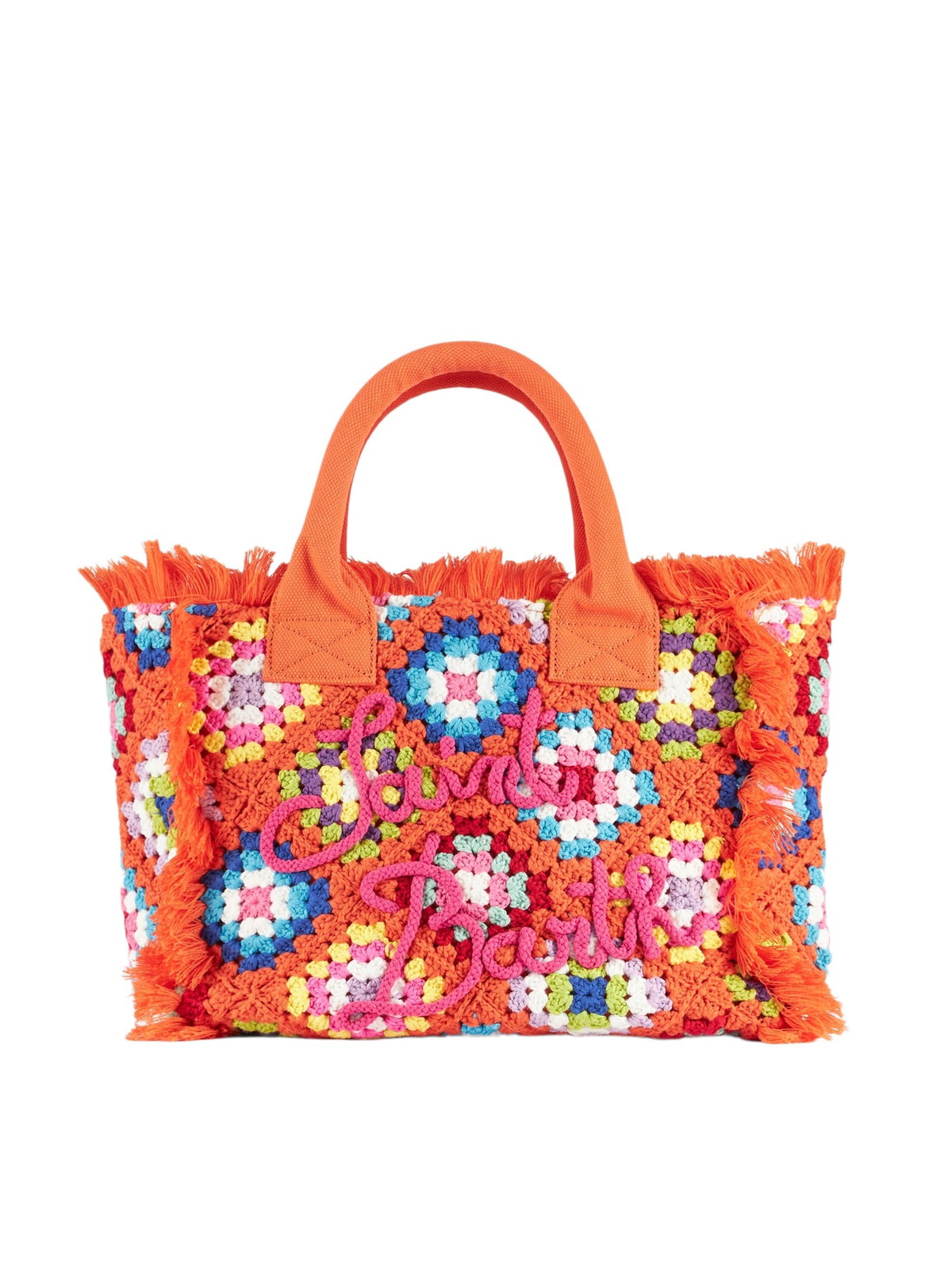 MC2 Saint Barth Vanity Crochet Shoulder Bag With Pattern