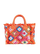 MC2 Saint Barth Vanity Crochet Shoulder Bag With Pattern