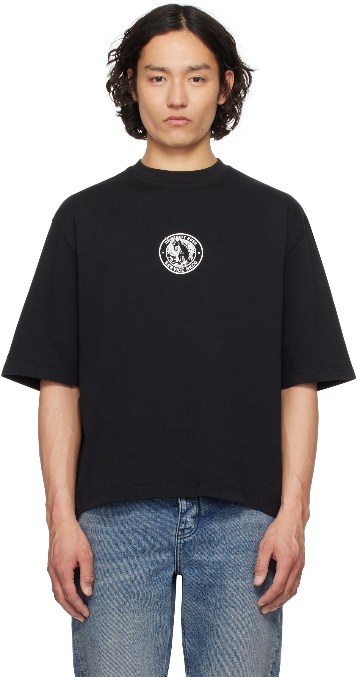 【関税込み】Han Kjobenhavn Tシャツ Han Kjobenhavn SSENSE Exclusive Black T-Shirt Han Kjobenhavn