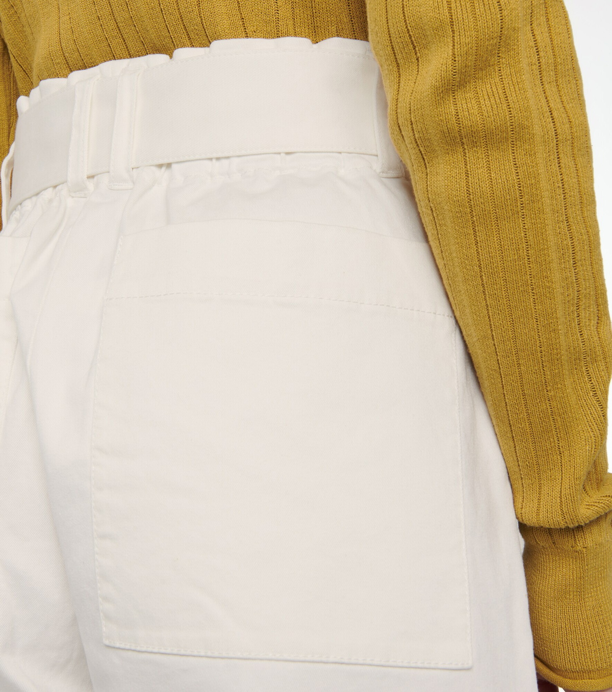 Proenza Schouler - Belted high-rise cotton pants