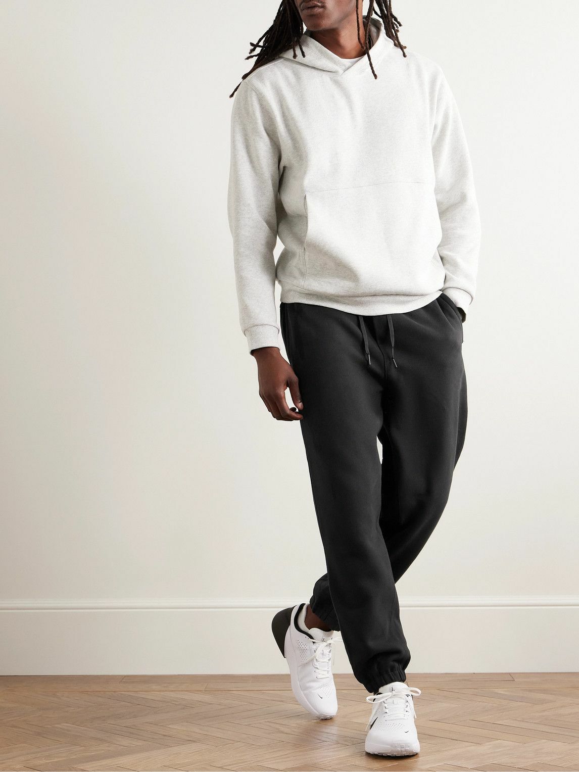 Lululemon - Steady State Cotton-Blend Jersey Sweatpants - Black