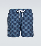 Frescobol Carioca Copa Selva printed swim trunks