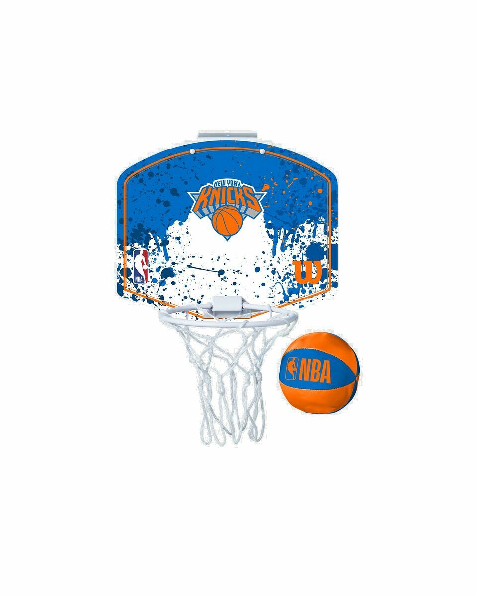 Photo: Wilson Nba Team Mini Hoop New York Knicks Blue - Mens - Cool Stuff