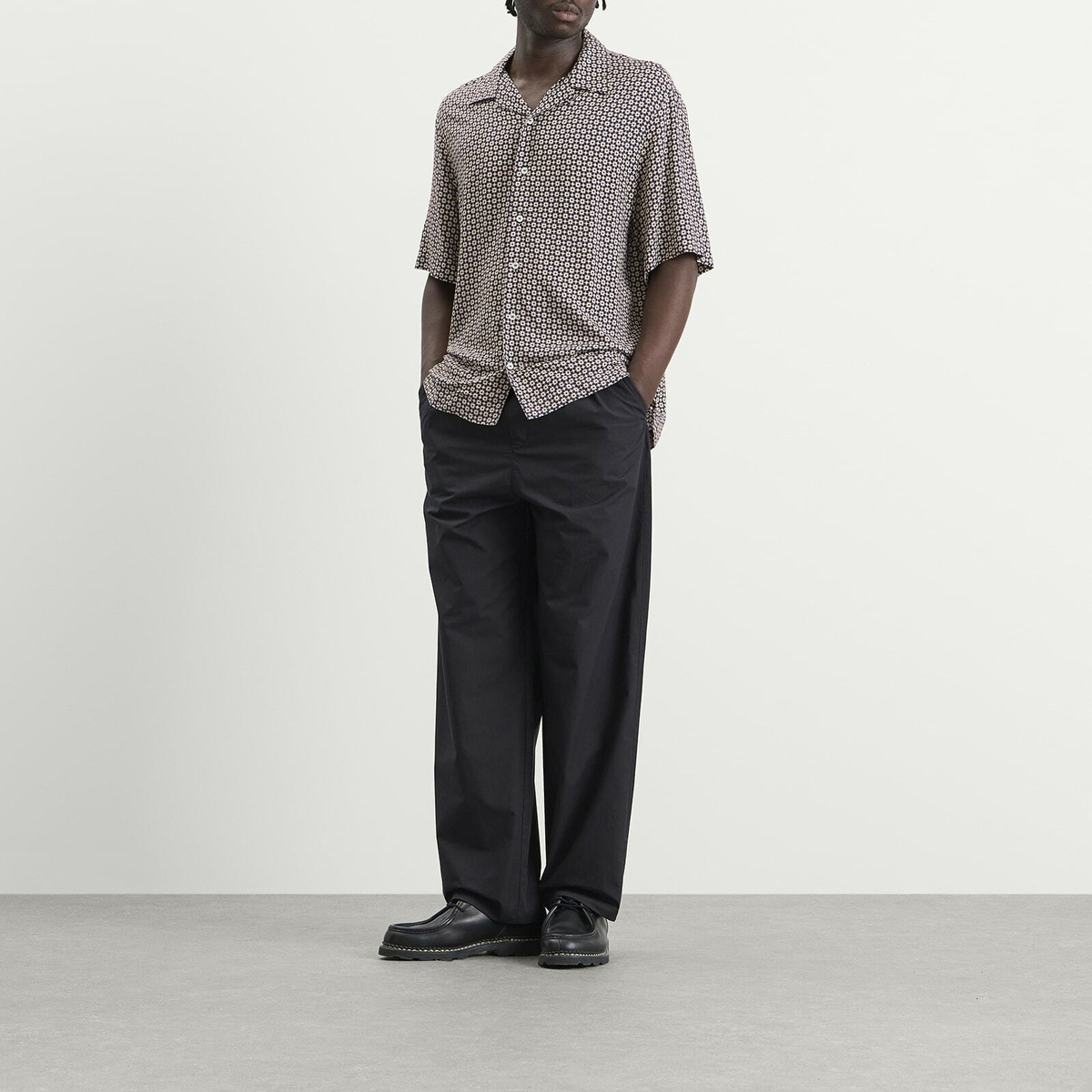 A.P.C. Men's Chemise Bennet Shirt in Dark Navy