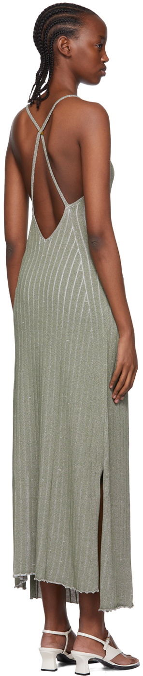Aeron Green Centure Maxi Dress