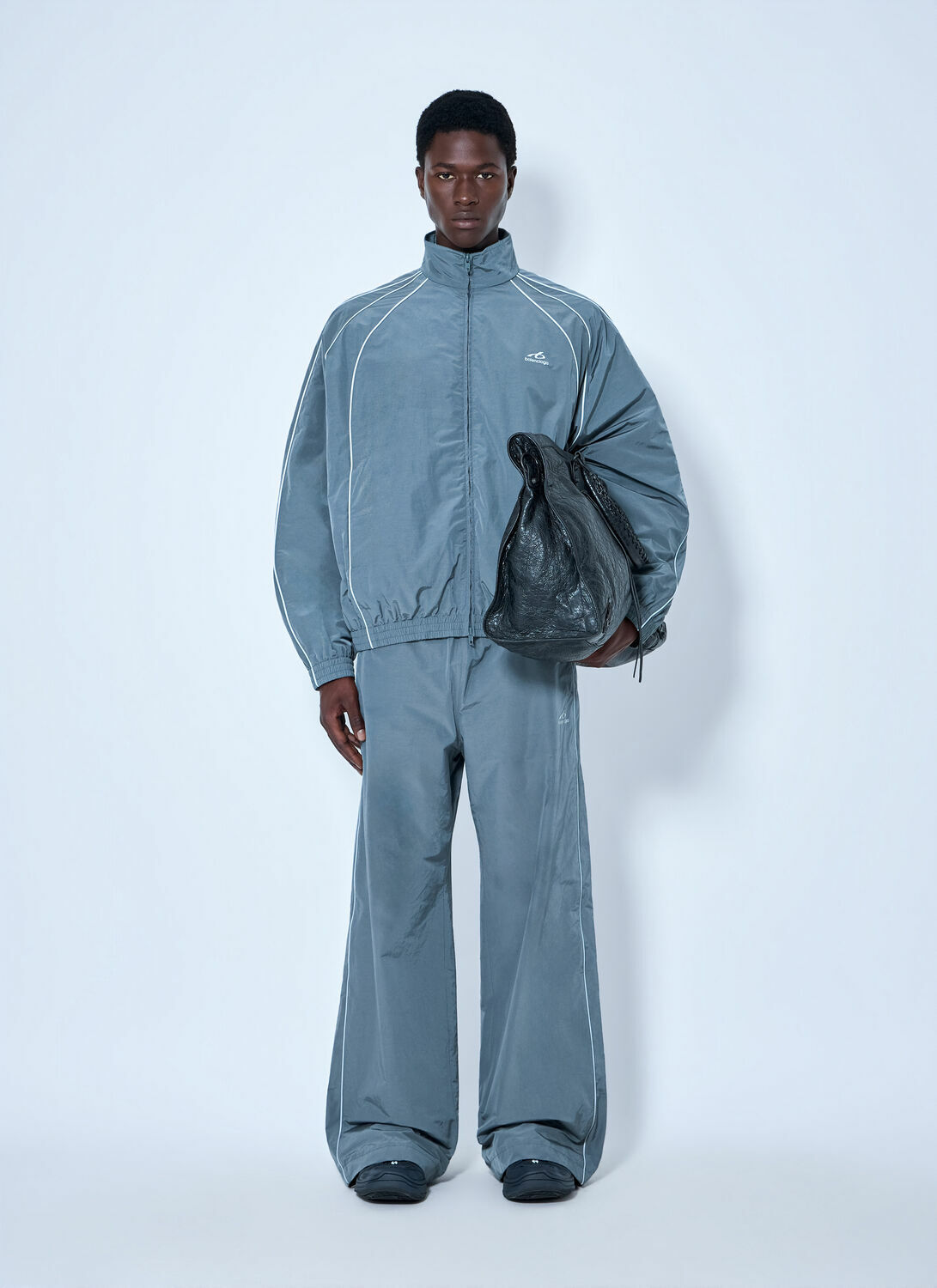 Balenciaga Zip-Front Track Jacket