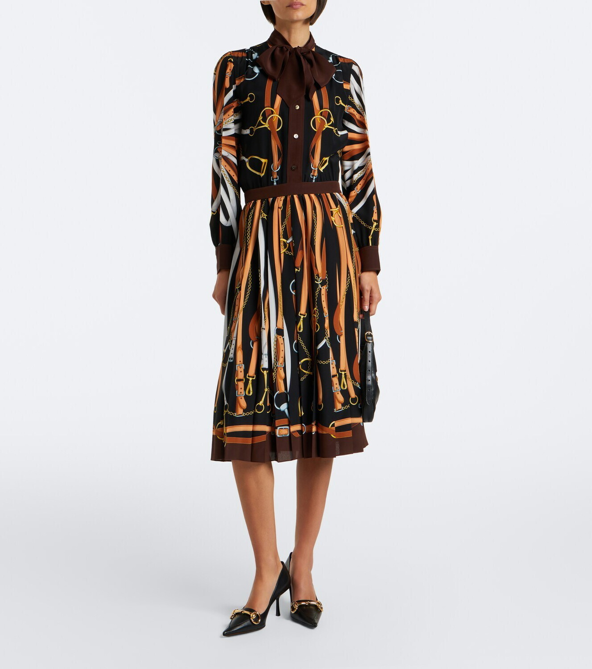 Gucci Boulevard Horsebit leather pumps