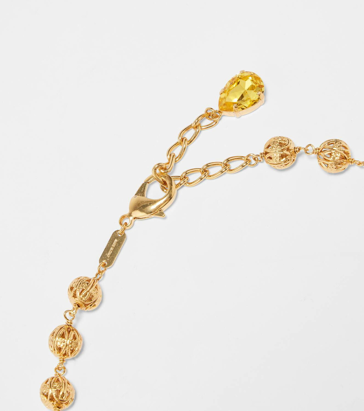 Dolce&Gabbana Embellished pedant necklace