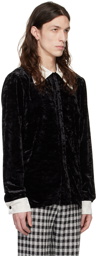 Anna Sui SSENSE Exclusive Black Button-Down Shirt