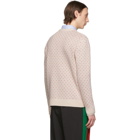 Gucci Off-White Wool Harp Sweater