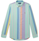 Polo Ralph Lauren - Button-Down Collar Striped Cotton Oxford Shirt - Mint