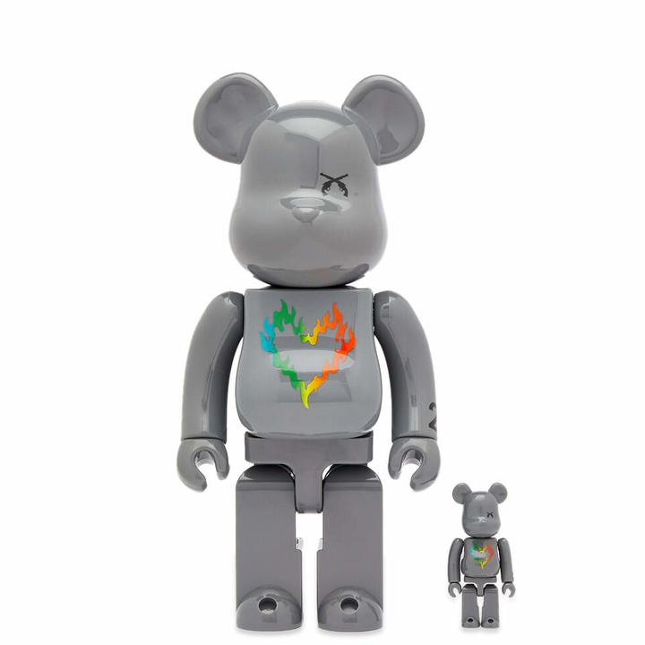 Photo: Medicom Roarguns 20th Anniversary Be@rbrick in Multi 100%/400%