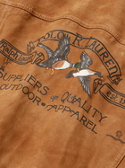 Polo Ralph Lauren - Polo Country Logo-Print Suede Jacket - Brown