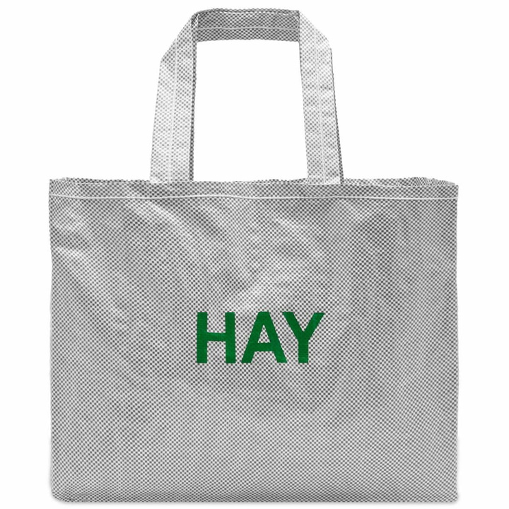 Photo: HAY Candy Mono Bag - Medium in Grey 