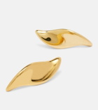 Khaite Leaf clip-on earrings