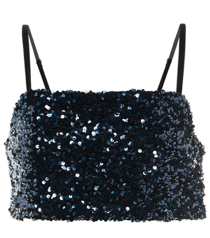 Photo: Dorothee Schumacher Sequined crop top