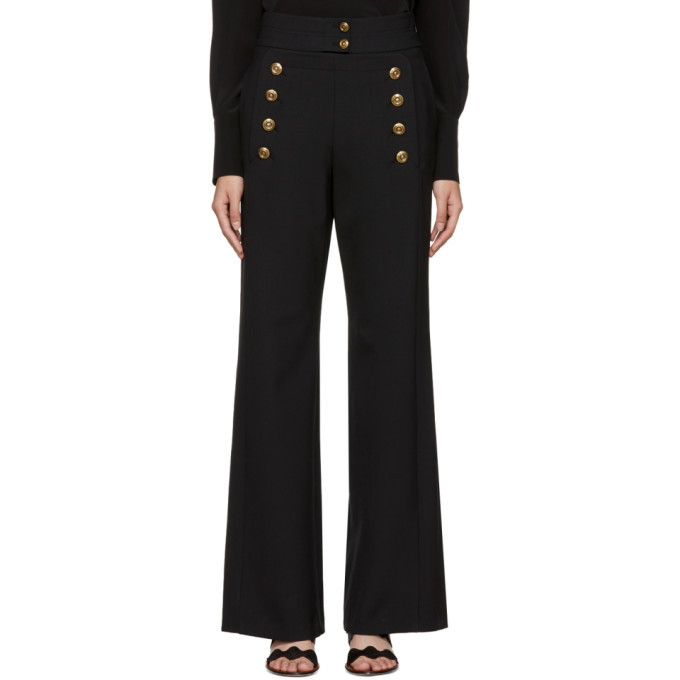 Photo: Chloe Black Sailor Trousers