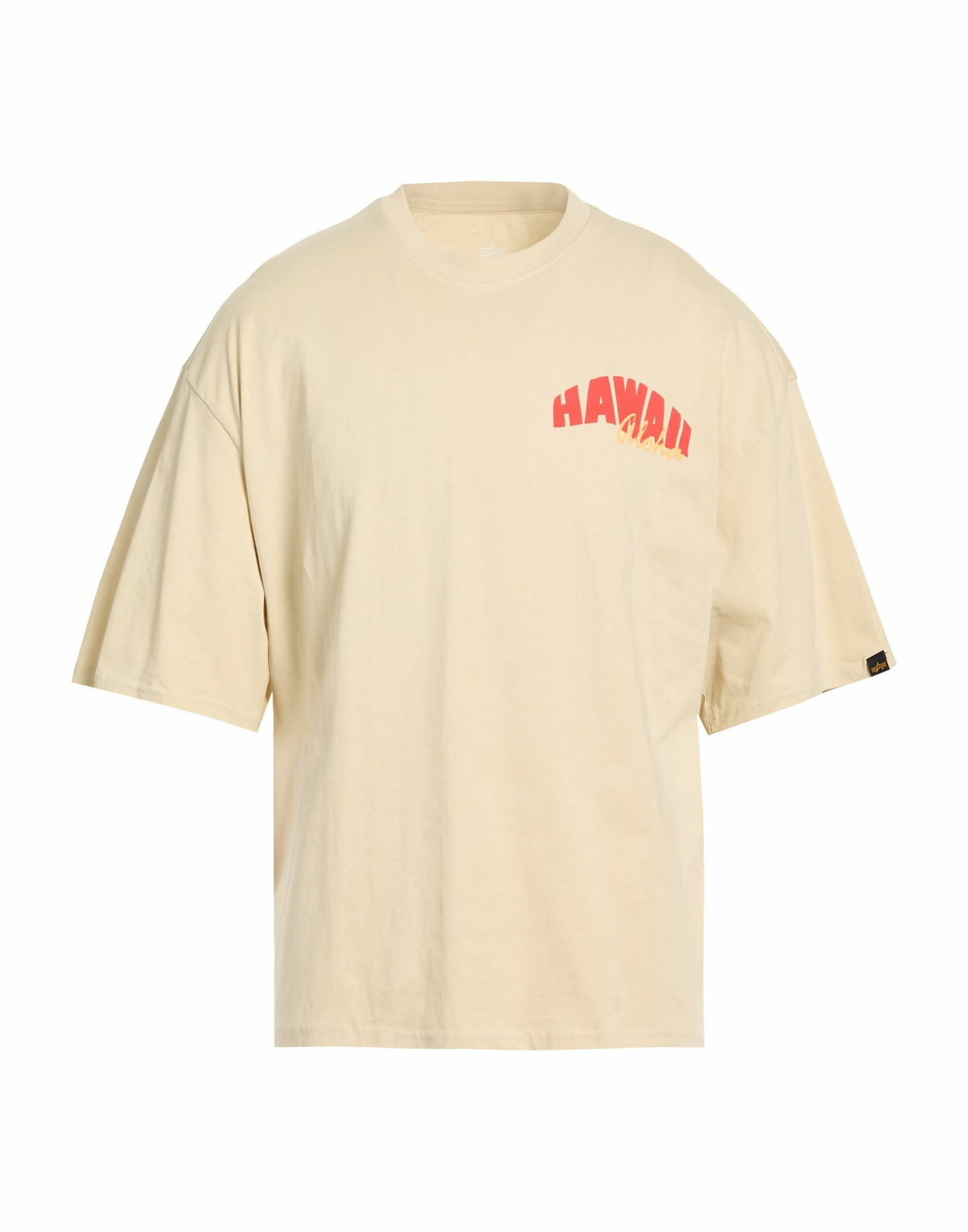 Alpha Industries Mens T-shirt in Beige