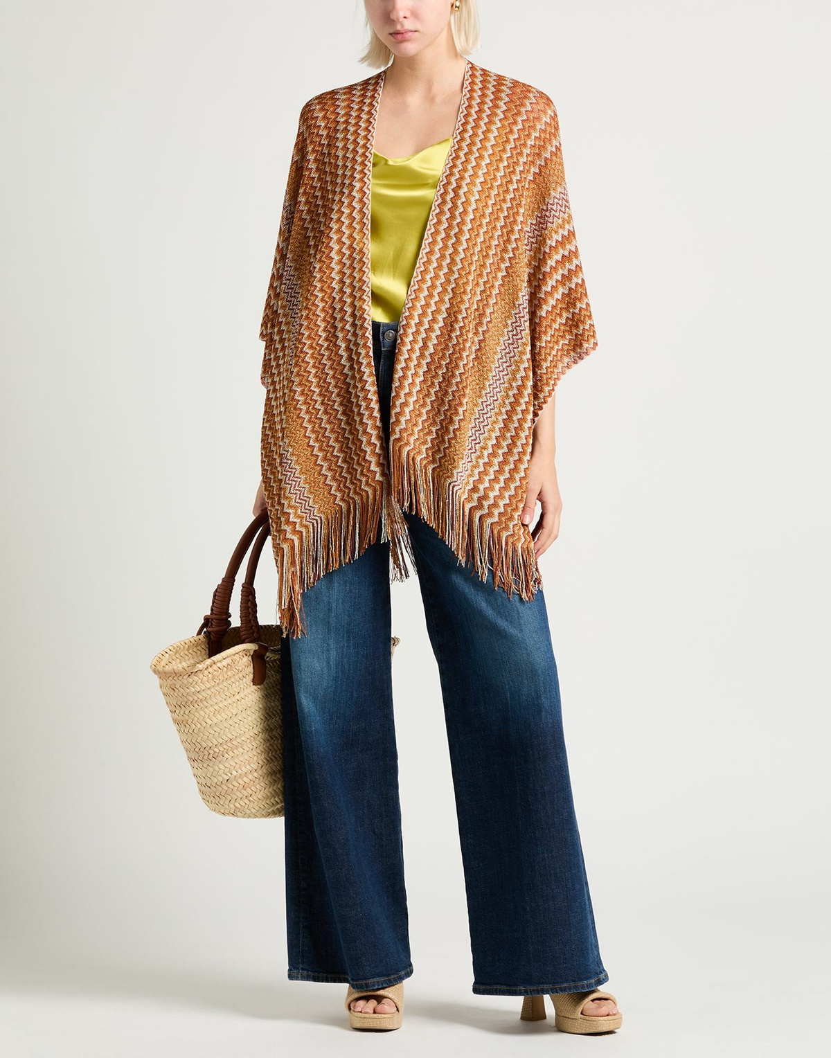 Missoni Womens Cape in Orange