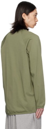 Hed Mayner Green Reebok Edition Long Sleeve T-Shirt