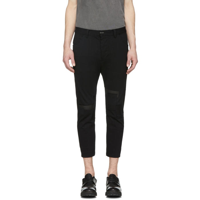 Photo: The Viridi-anne Black Patch Trousers