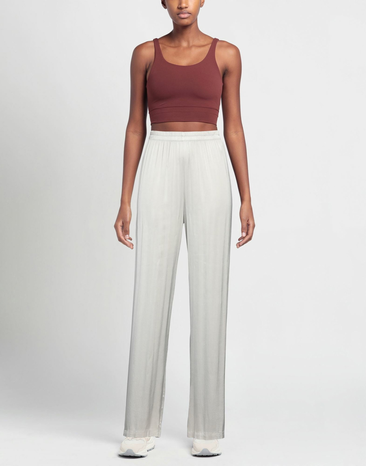 Alessia Santi Womens Pants Light in Grey