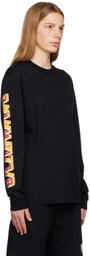 Billionaire Boys Club Black Geometric Long Sleeve T-Shirt