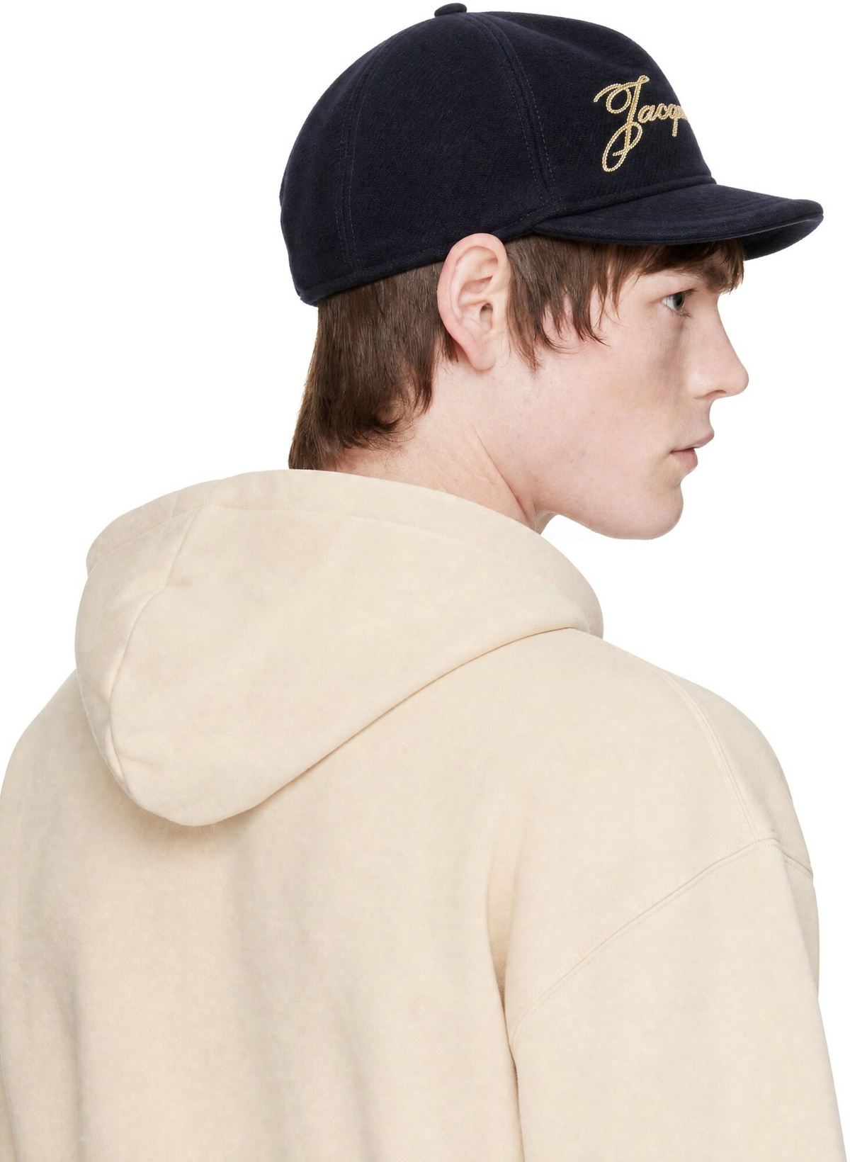 JACQUEMUS Navy 'The Lana baseball' Cap