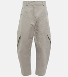 Loewe - High-rise balloon cargo pants