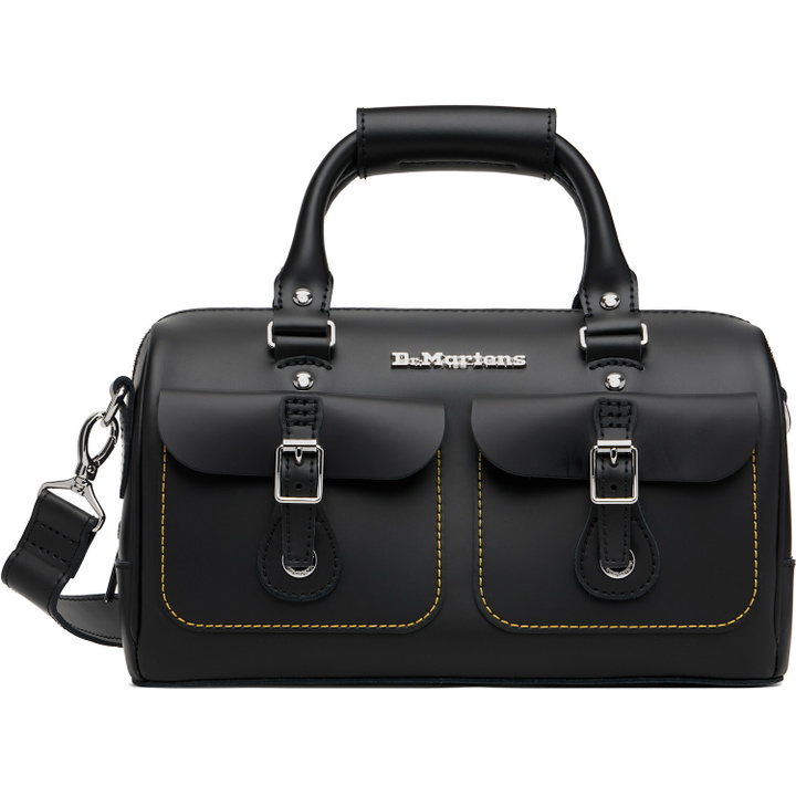 Photo: Dr. Martens Black Kieve Leather Top Handle Bag