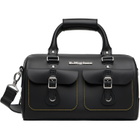 Dr. Martens Black Kieve Leather Top Handle Bag