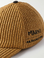 Marni - No Vacancy Inn Logo-Embroidered Cotton-Blend Cap - Brown