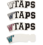 WTAPS - Sticky 01 Set of Four Logo PVC Stickers - White