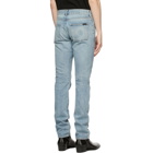 Saint Laurent Blue Slim-Fit Jeans