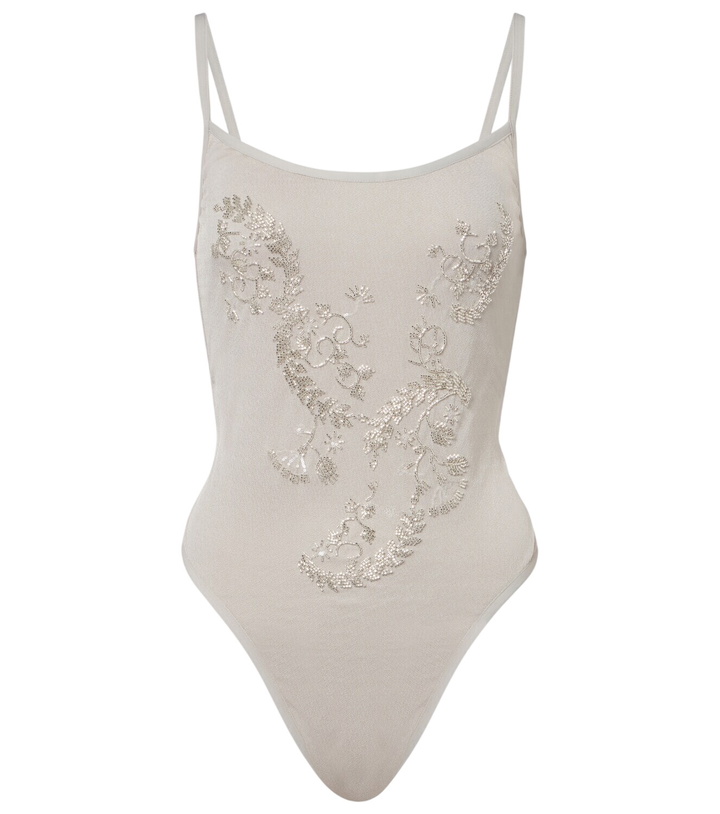 Photo: Jacques Wei Beaded bodysuit