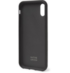 Native Union - Clic Canvas iPhone X/XS Case - Men - Black