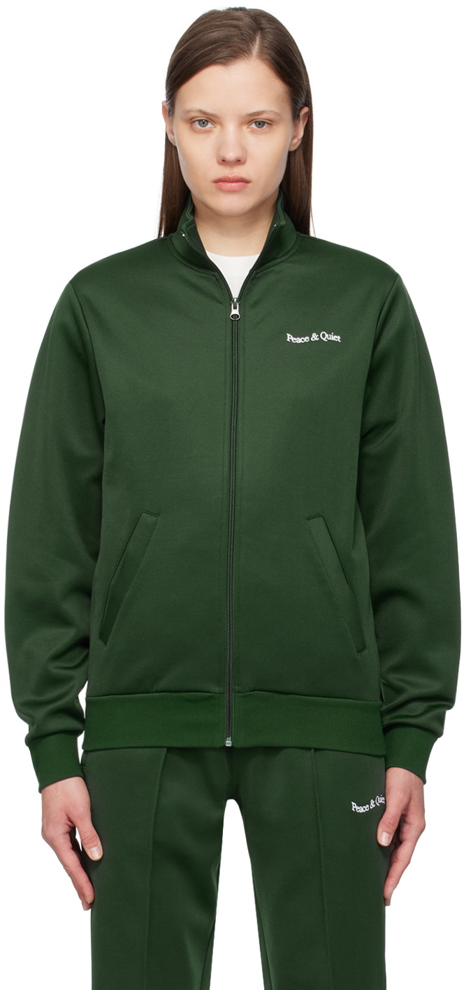Museum of Peace & Quiet Green Warm Up Track Jacket