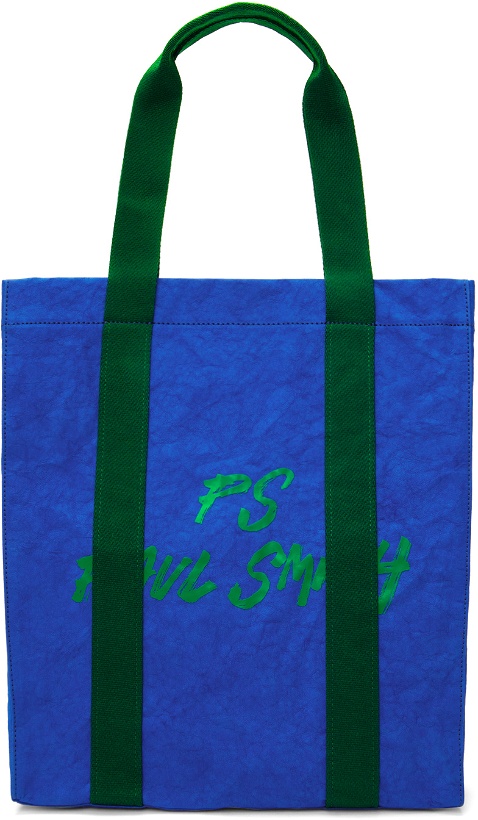 Photo: PS by Paul Smith Blue Paper Crinkle Tote