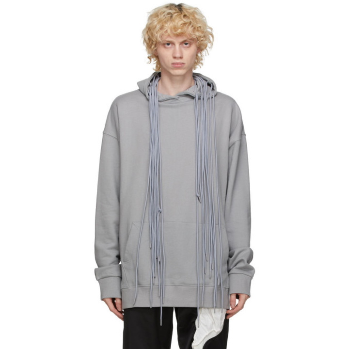 Photo: Post Archive Faction PAF Grey 3.1 Left Hoodie